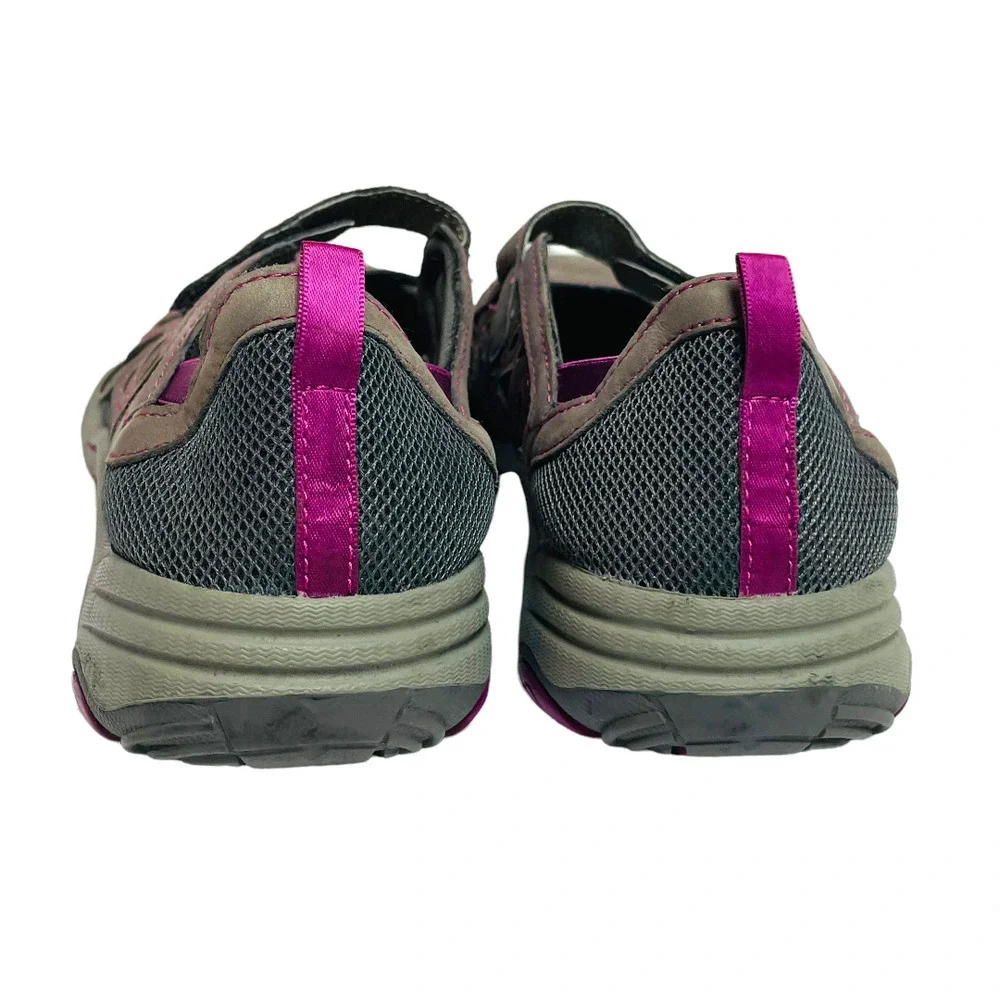 🍀 JAMBU Purple Lindsey Hypergrip Suede Mary Jane Trail Flats Women’s Size 6.5